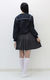 セーラー襟の学生服(冬制服) M